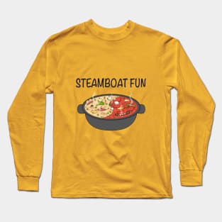 Steamboat Fun Long Sleeve T-Shirt